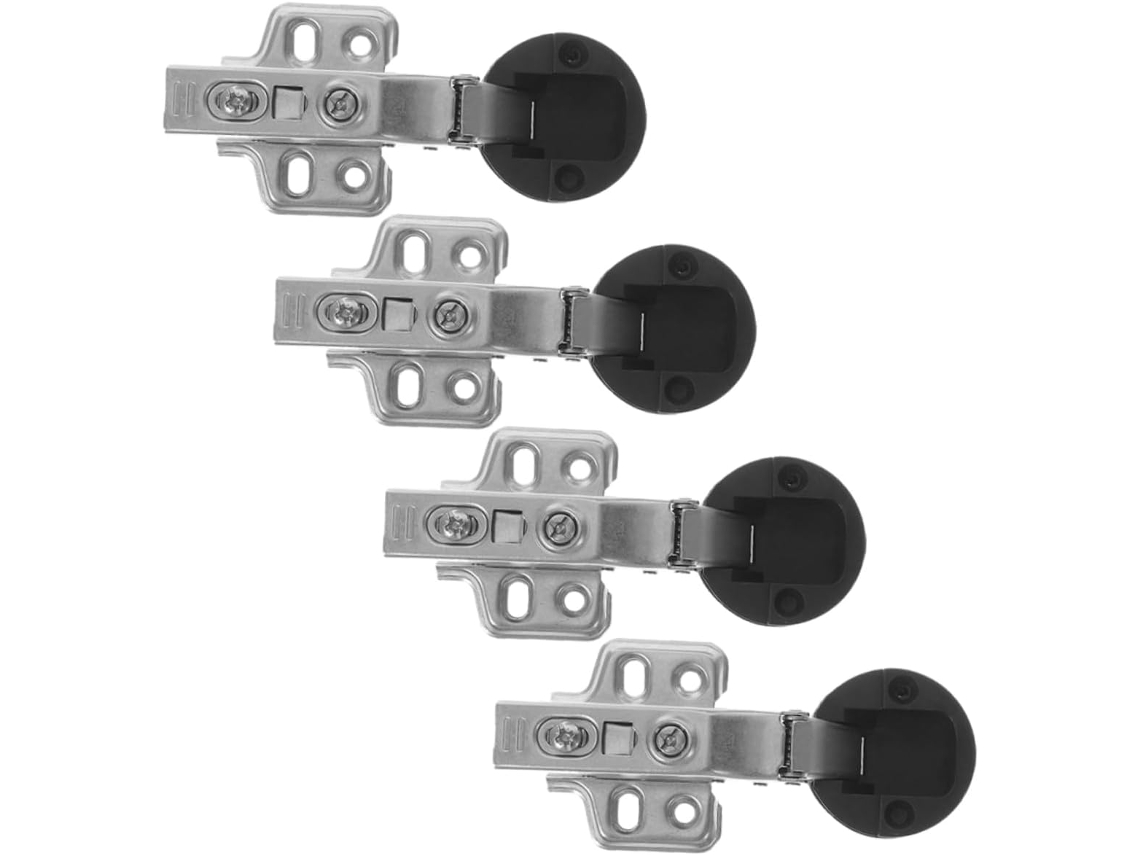 Dobradiças Para Portas De Vidro, 4 Peças, Em Aço Laminado A Frio,