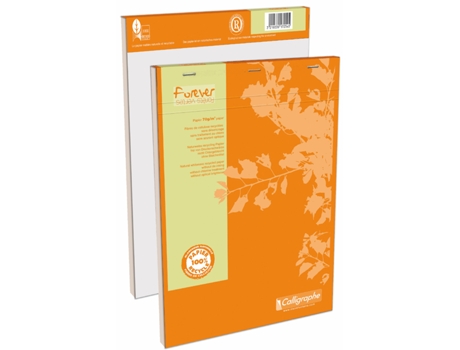 Bloco de Notas CALLIGRAPHE Forever A4 100 Folhas Quadrado