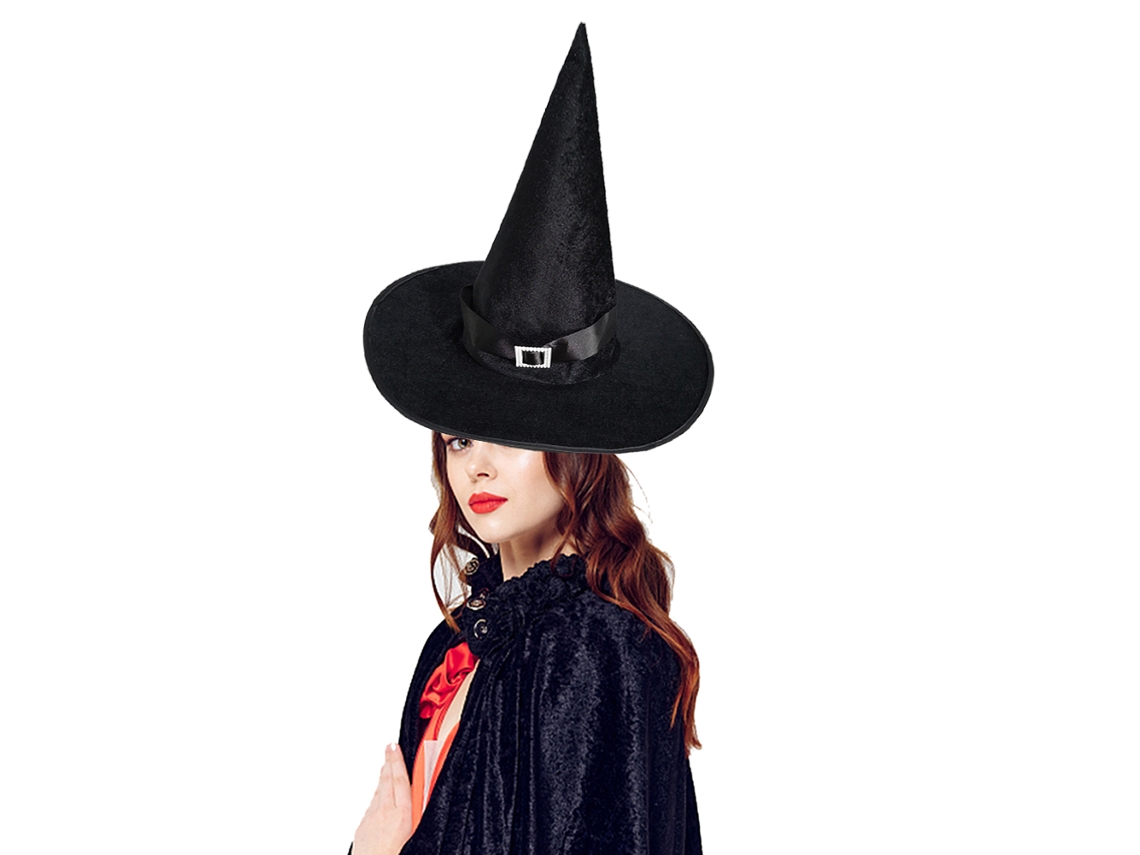 Chapéu De Bruxa Acessórios Fantasia Mascarada