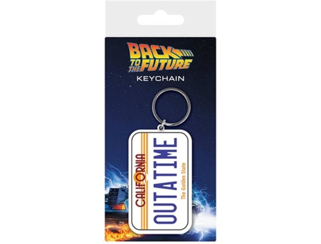 Porta-Chaves PYRAMID Back To The Future License Plate