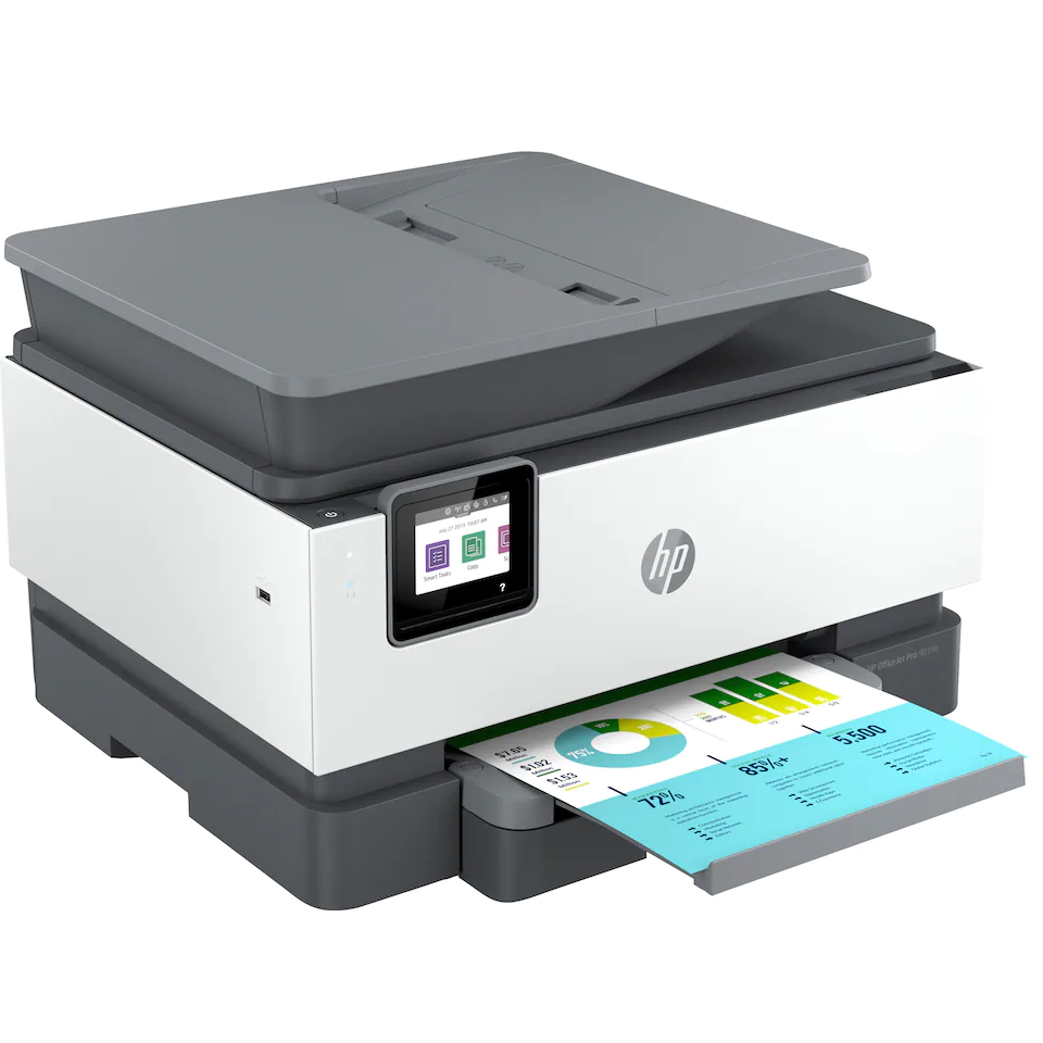 Impressora Multifunções HP OfficeJet Pro 9019E (Jato de Tinta - Até 22 ppm)