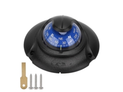 Bússola magnética multifuncional de alta precisão com luz LED AQUAFORGE