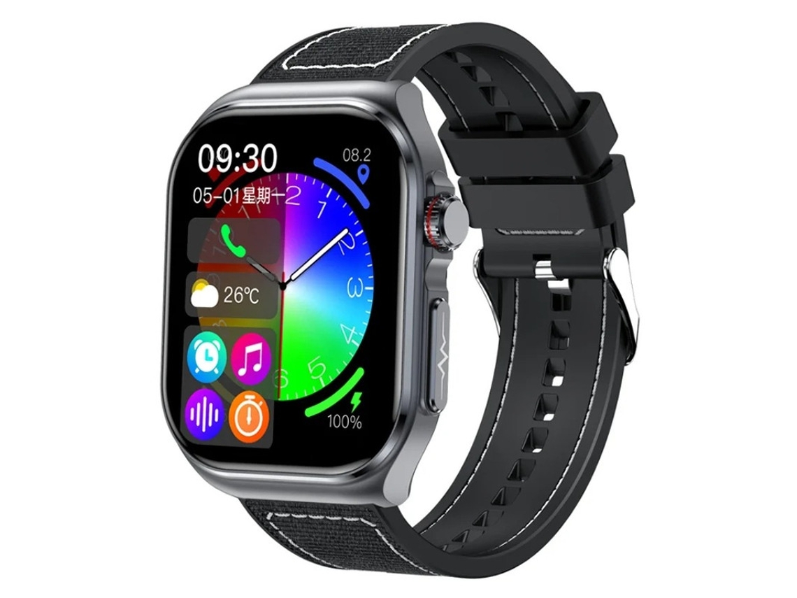 Smartwatch com chamada de ECG Bluetooth Monitor de pressão arterial de gordura corporal e açúcar no sangue Monitor de frequência cardíaca Yizhood