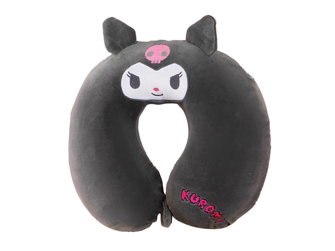 TRAVESSEIRO AQUAFORGE de viagem, espuma viscoelástica, suporte, formato U, com animal