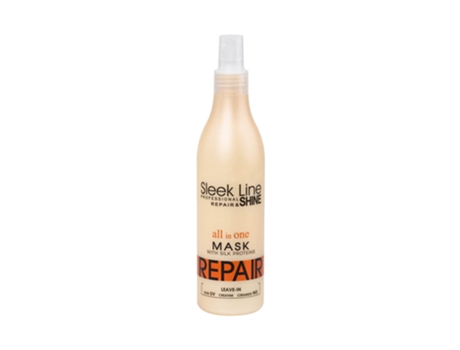 Máscara Capilar Reparadora Em Spray Sem Enxágue Stapiz Sleek Line, 300ml