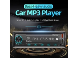 Single Din Car Stereo With Bluetooth Usb Charging Mp3 Player