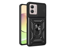 Capa Para Celular Motorola Moto G53 / G13 / G23 5g Com Design De Tampa Deslizante Para Câmera, Feita De Tpu + Pc.