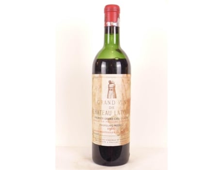 Vinho Tinto CHÂTEAU LATOUR 1960 (75 cl - 1 unidade)