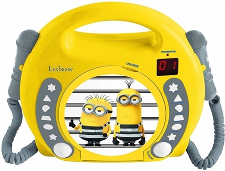 Rádio  Minions RCDK100DES (Amarelo - Digital - Pilhas)