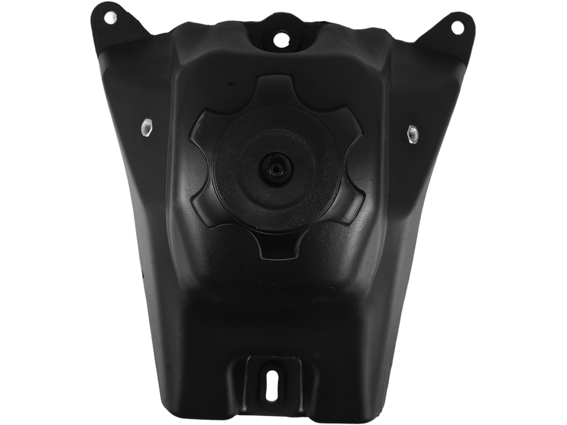 Tanque De Combustível Para Motocicleta, Plástico Resistente Com Tampa De Reposição.