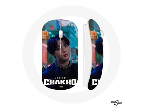 Rato Sem Fio Bangtan Sonyeondan 7 Fates Chakho com Bts Jungkook Zeha MANIACASE MANIACASE