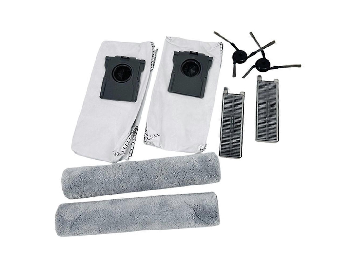 Conjunto De 8 Peças De Reposição Para Aspirador De Pó Mova Z5 / Z5 Pro / Z50 Ultra: Escova Lateral, Filtro, Saco De Pó, Esfregão Com Esteiras E_ptg