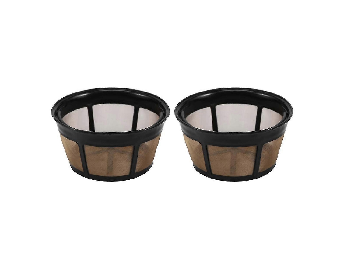 Filtro De Café Reutilizável, Tipo Cesta Para 8 A 12 Xícaras, Reposição Com Aço Inoxidável.