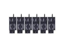 Peças De Tinta De Amortecimento Para Impressora Inkjet Solvente Retangular Pp Substituição Para Cabeça Xp600 Preto