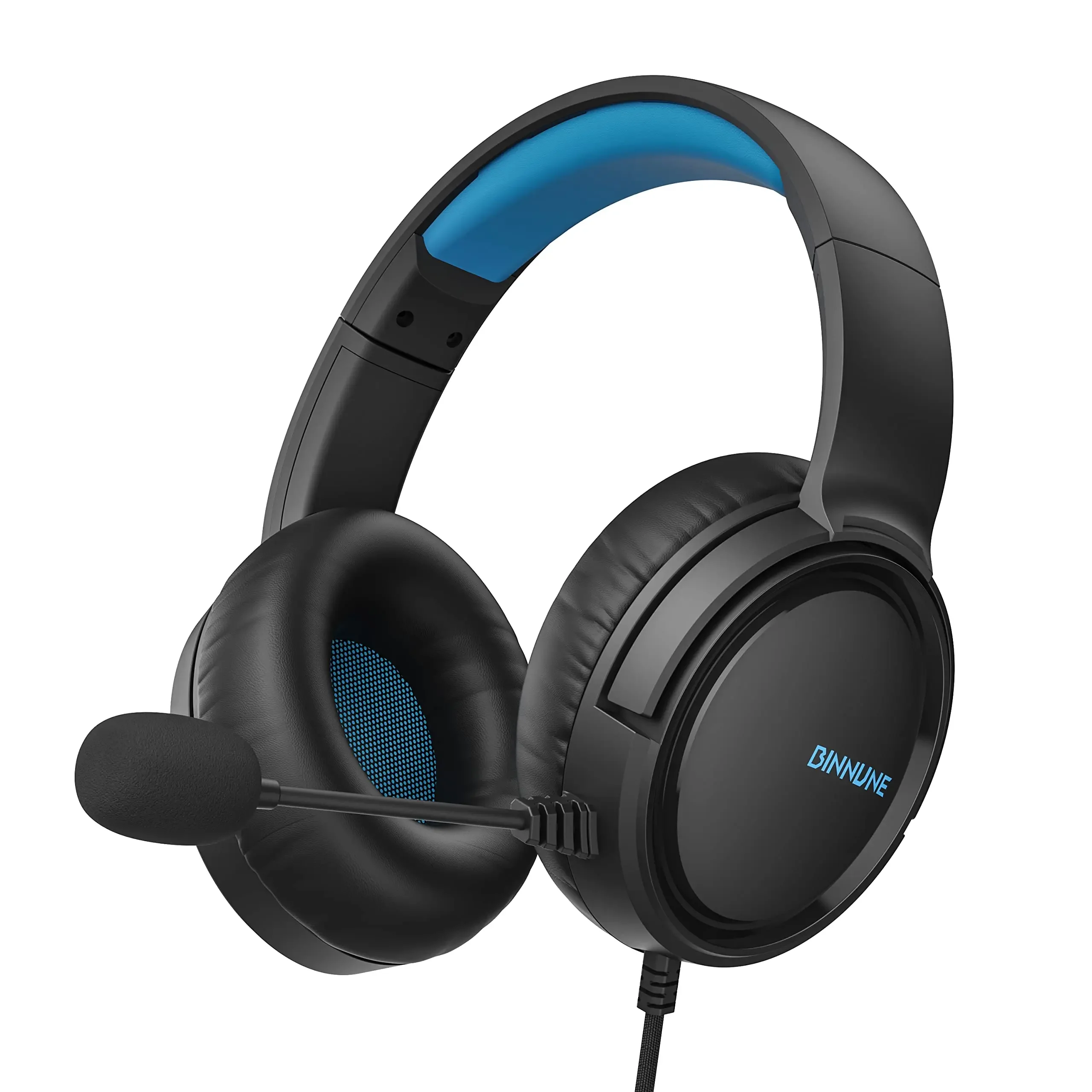(azul) Fone De Ouvido Gamer Com Fio, Compatível Com Ps4/ps5/xbox/pc/switch