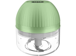 Triturador De Alimentos Elétrico, Usb Recarregável, Para Legumes, Cebola E Gengibre, Verde