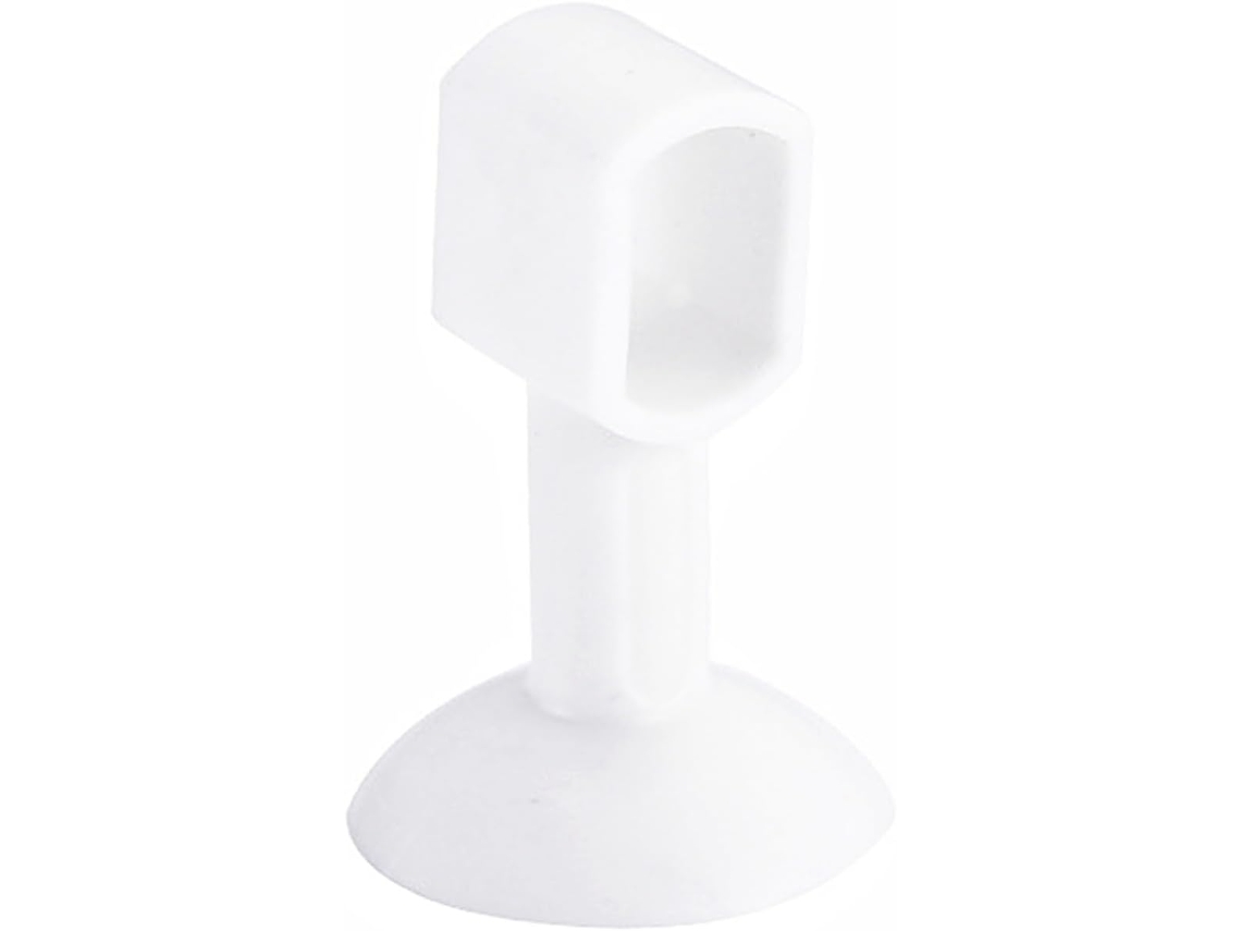 Kit Com 5-protetores De Parede Anti Impacto Para Maçanetas Portas E Armários Tampão Silicone Prata, 1 Unidade