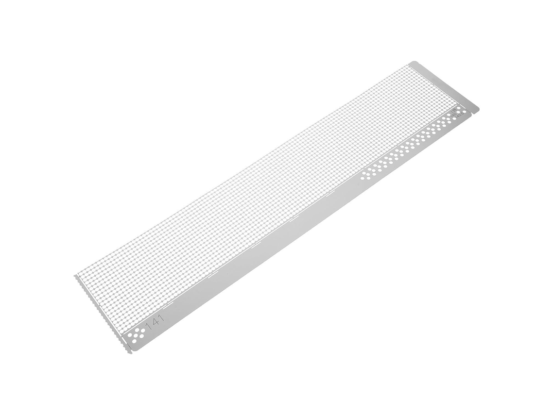 Régua E Ferramenta Multiuso Em Aço Inoxidável Com Imitação De Gema, 2200 Graus Em Branco, Design Ergonômico Para
