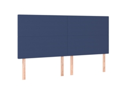 Headboard, Headboards Vidaxl Azul Tecido (160 Cm)