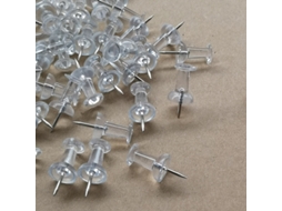 200 Peças de Figuras Curtas Transparentes e Coloridas de 8 Mm em Formato de Agulha, Kreativ BRILVIBERA
