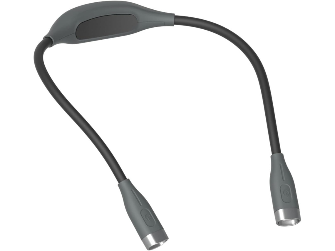Luz De Pescoço Led Recarregável Via Usb, 3 Níveis De Brilho, Luz Portátil E Flexível Para Corrida Noturna, Leitura