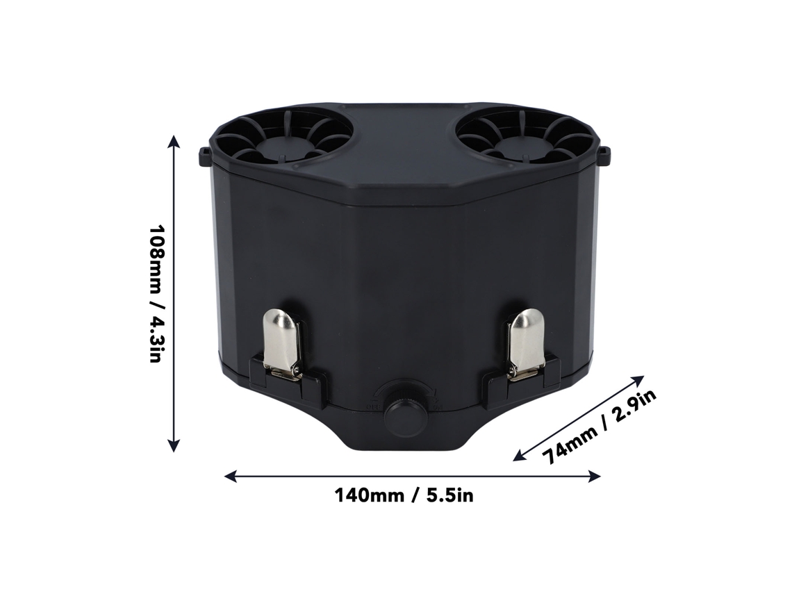 Laxiscreed Ventilador Portátil Com Bateria De 20000mah E Duração Até 120h, Ajuste De Velocidade Contínuo