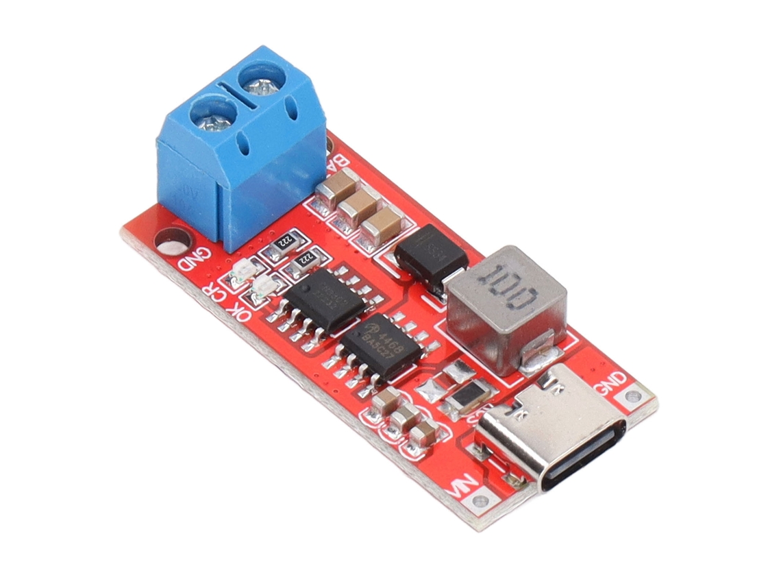 Carregador de Baterias HKJ 4S 16.8V tipo C step-up com resistência ao desgaste 2A