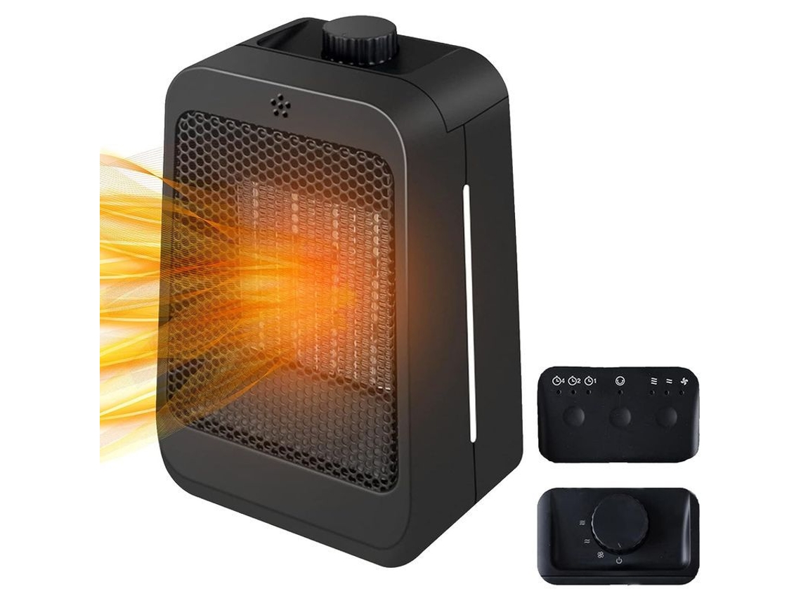 Aquecedor de Ar Nova Line 1200w PTC cerâmica 3 modos controle táctil proteção contra queda
