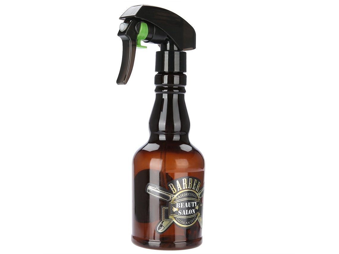 Garrafa De Spray Para Cabeleireiro Salão Ferramentas De Cabelo Sprayer De Água (marrom)