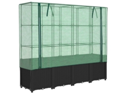 Raised Bed, Raised Beds Vidaxl Preto Polipropileno (n/a)