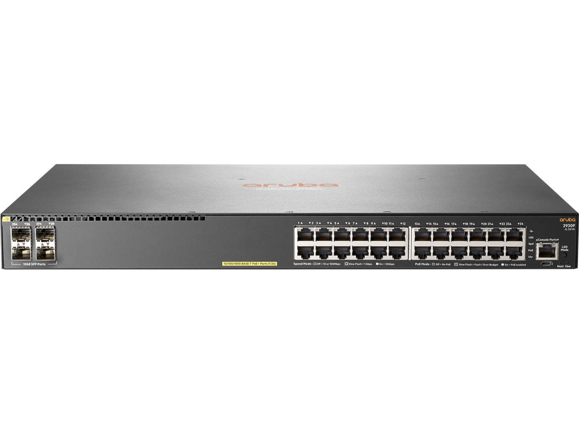 Switch HP Aruba 2930F 24G PoE+ 4SFP