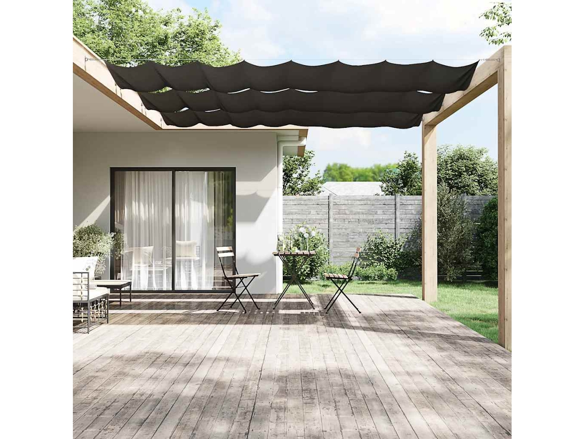 Vidaxl Toldo Vertical 180x1000 Cm Tecido Oxford Antracite