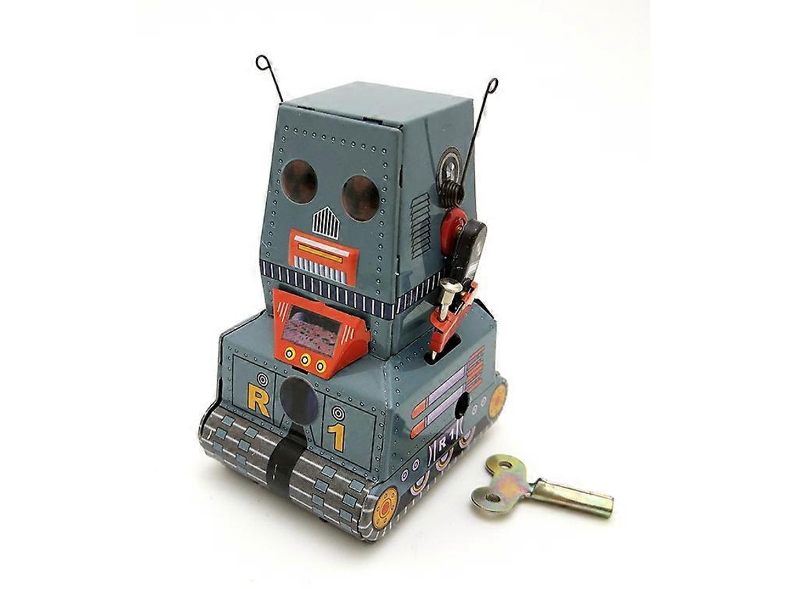 Tanque De Brinquedo Robô De Corda, Acessórios Para Fotografia, Brinquedos De Lata Everley891