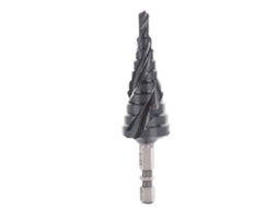 Broca Escalonada De Hss Com Cabo Hexagonal, 10 Peças, Tamanho 5-23mm Para Metal