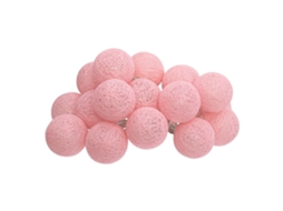 Well Home - Guirlanda Led Rosa 16 Bolas