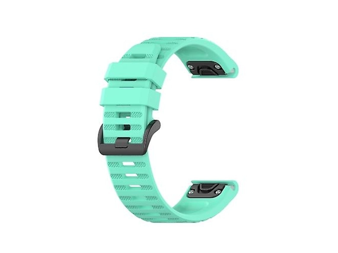 Pulseira De Relógio Lurelia Para Garmin Instinct Silicone Lake Azul