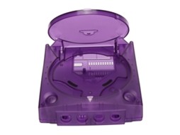Capa Translúcida Roxa De Plástico Abs Para Sega Dreamcast Dc