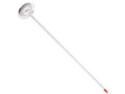 Termômetro Solo 50cm Aço Inoxidável Sonda