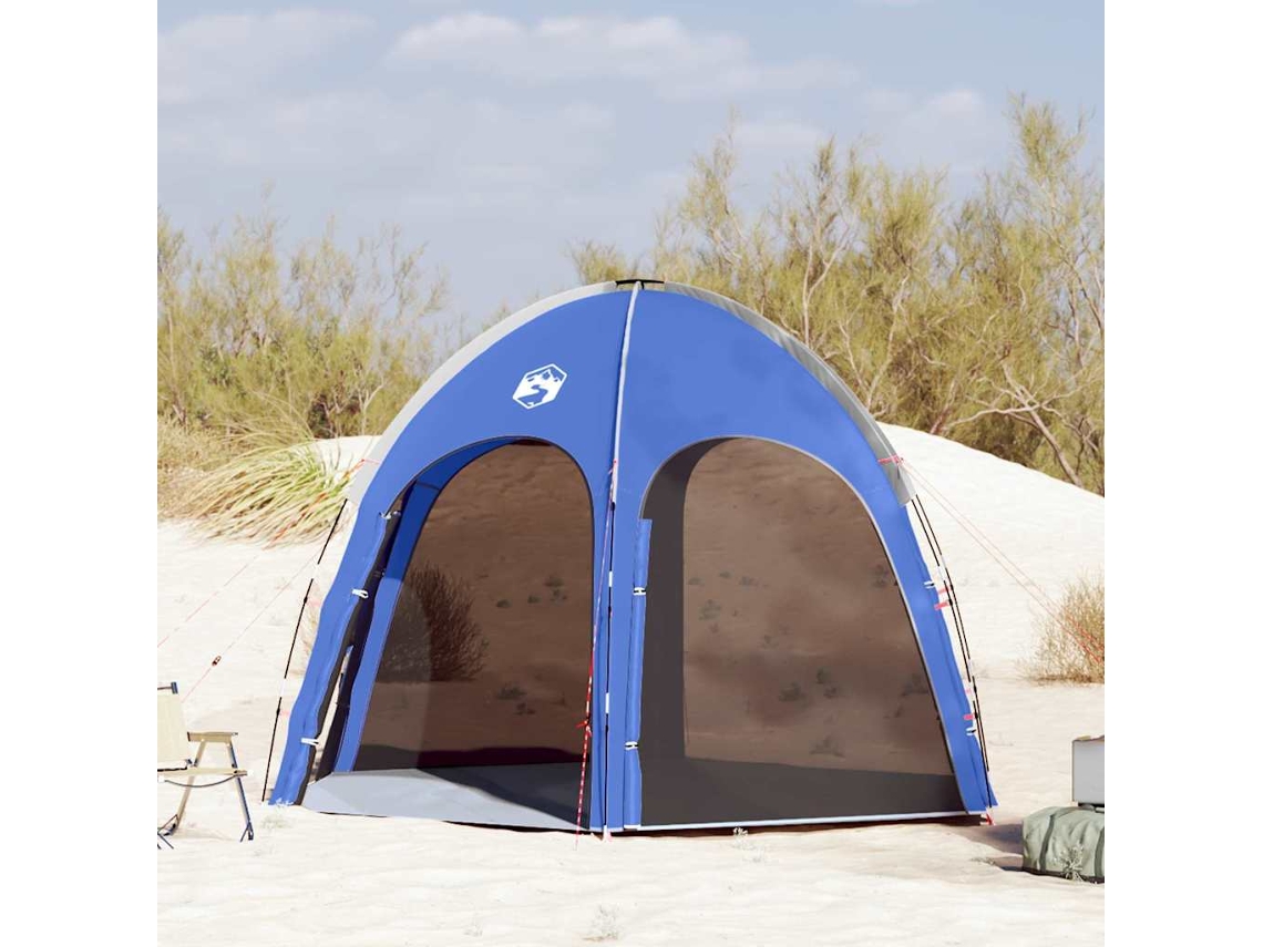 Vidaxl Tenda De Piscina Com Telhado Azul Azure 366 X 305 X 231 Cm