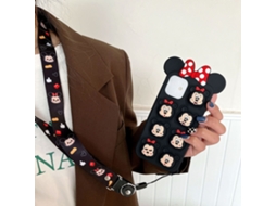 Capa de Silicone Pop It para iPhone 12/13 Pro com design animado EOOCOO