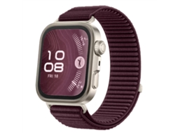 Trançada Nylon Para Huawei Fit 4 Pro/fit 3/fit 5,fecho Magsafe, Respirável Vinho Hexinyigjly