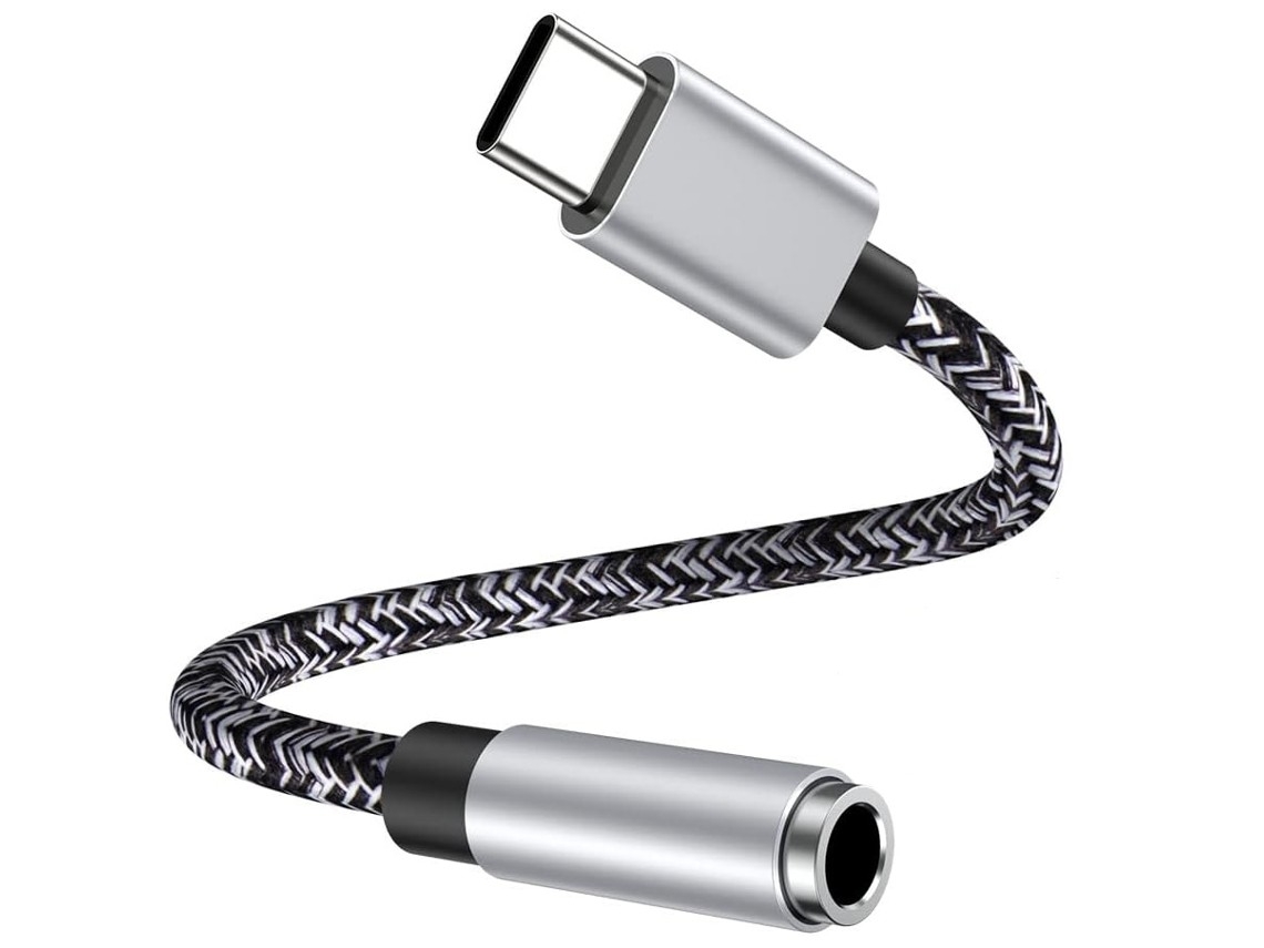 Usb Type-c To 3.5mm Trs Audio Adapter Cable (0.15m) - Ultra-compact And Durable