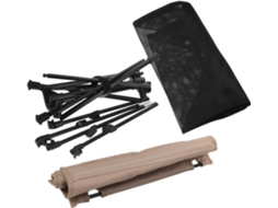 Mesa de Rede Alipis em Tecido e Aço Pe Pc Dobrável, Leve, Resistente, Estável Ideal para Camping, Piqueniques