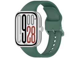 Bracelete Xiaomi Band 9 Pro / 8 Pro Silicone Cor Sólida Liberação Rápida Verde Escuro XIAOMOYU