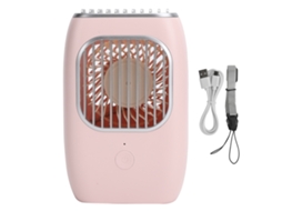 Ventilador de pescoço portátil recarregável por USB