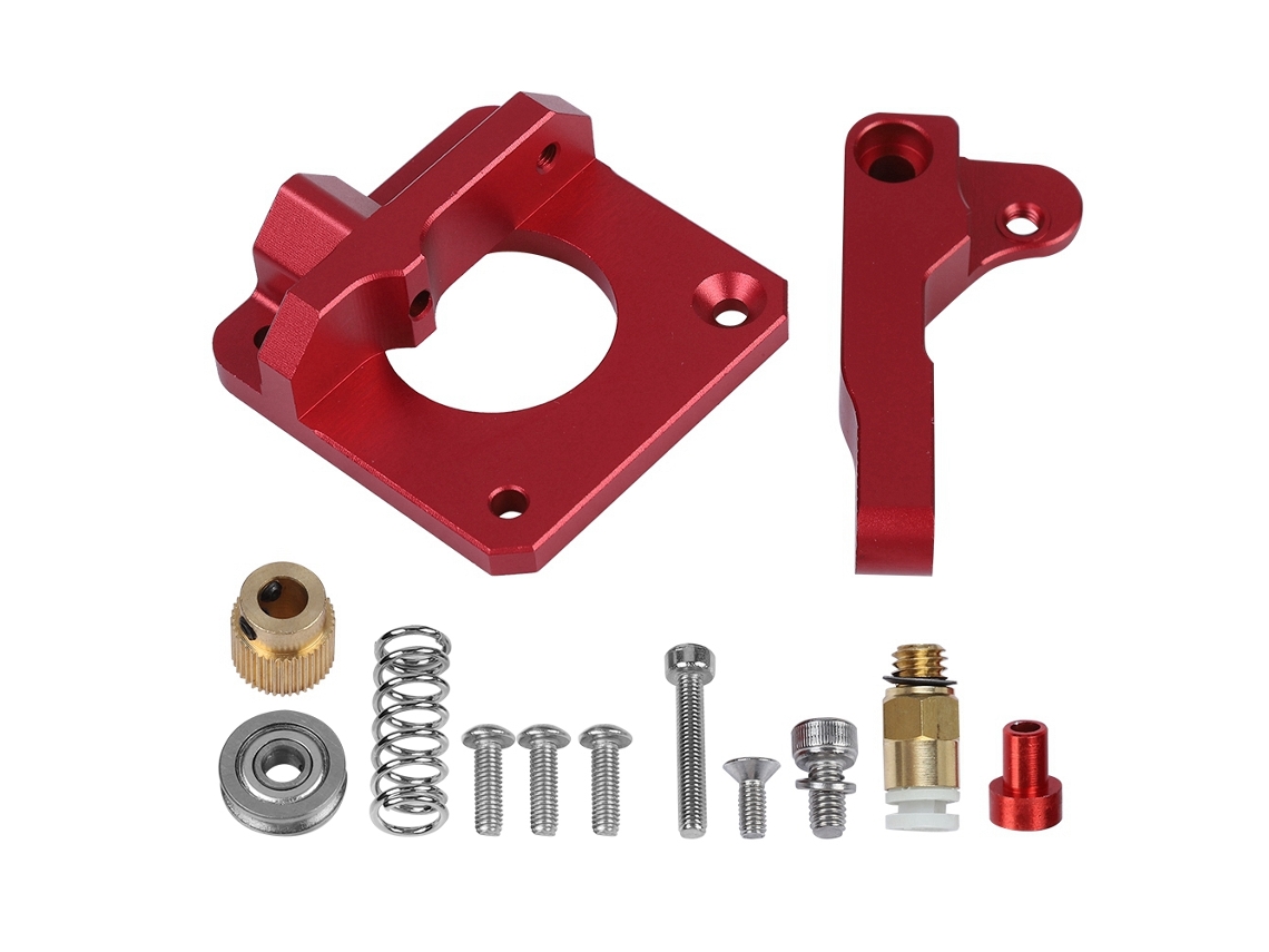Bloque De Extruder De 1.75mm Para Impresora 3d Cr-10/cr-10s, Ajuste De Pressão Mais Conveniente, Alumínio
