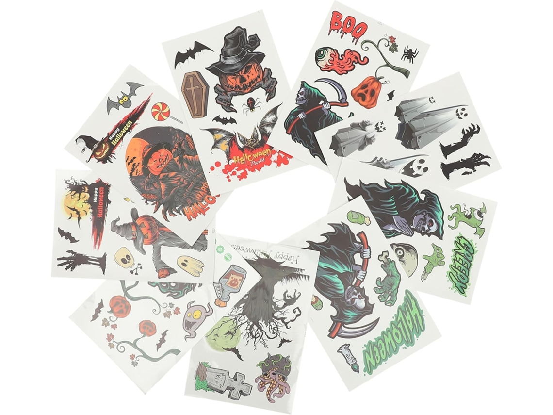 Adesivos Adesivo Janela Janelas Eletrostáticos Eletrostático Durável De Halloween Perfeitos Para Vitrines De