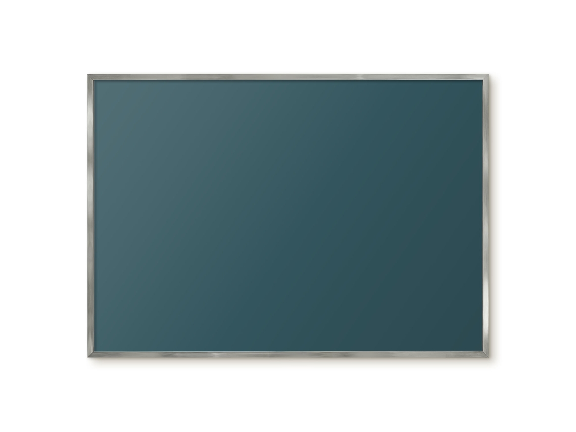 Quadro de vidro magnético azul marinho escuro para hall de entrada Espelharte (100x70 cm)