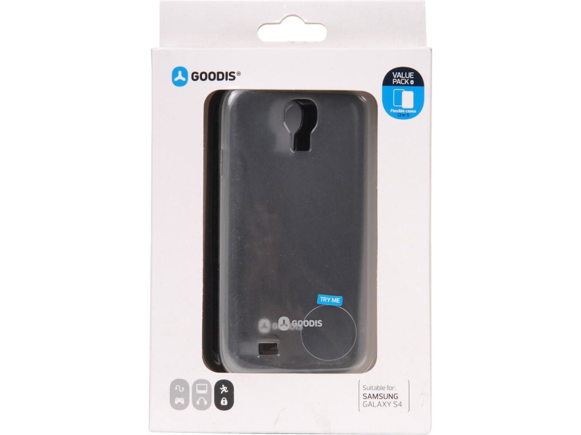 Pack 2em1 Capa GOODIS Bend para Galaxy S4