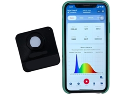 Espectrômetro de Luz Hpcs310 Cct Cri Luxímetro 380 780 Nm para Teste de Led SFUSHOS